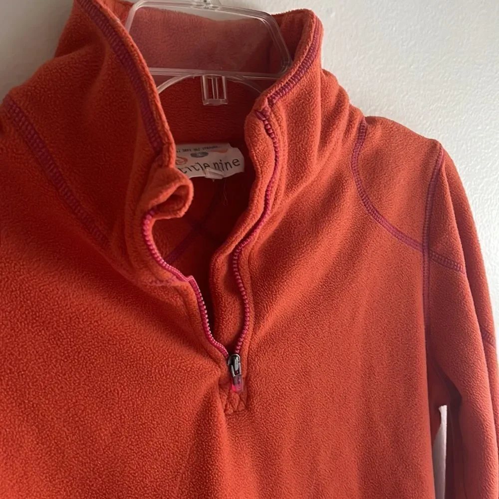 EUC WOMEN’S SMALL TITLE NINE PULLOVER 1/4 ZIP FLEECE TOP - Picture 8 of 10
